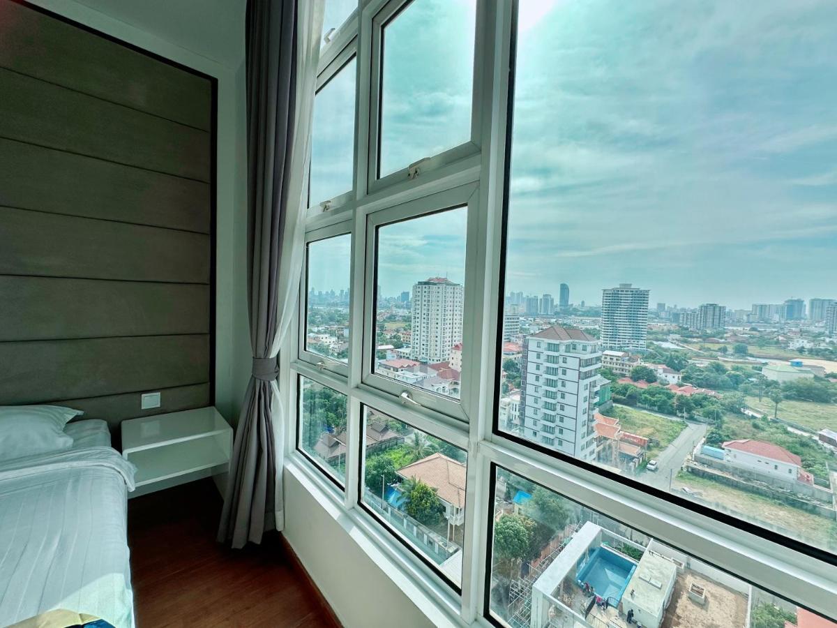 Infinity 28 Hotel And Residence Phnom Penh Exteriör bild